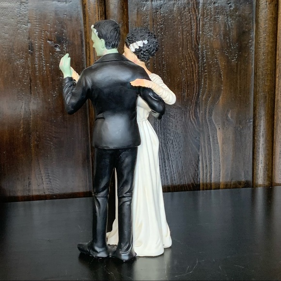 VHTF Frankenstein & Bride Dancing Figurine 14.5” - Picture 15 of 16